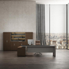 Móveis de escritório modulares L Shape Design Forte Mobilier Home Luxury Executive Desk