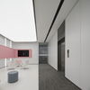 Desmontagem flexível e função de reconstrução Office Metal Aço Partiond Som Som Wall Painéis