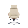 Design elegante estofamento de luxo executivo de negócios Cadeira giratória de couro para escritórios corporativos