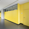 Fácil de instalar Corte de chapa comercial, painel de parede de partição de decoração de metal automatizado