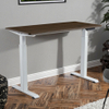 A altura elétrica ajustável na mesa de pé para cima e para baixo ergonômico sentar para suportar a estação de trabalho para escritório e uso doméstico