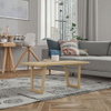 Sala de estar moderna simples mesa de chá moderna mesa de café, mesa de chá de madeira para pequenos apartamentos para uso em casa