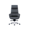 Suporte lombar ajustável e cadeira de couro personalizada de design ergonômico no escritório para estações de trabalho executivas