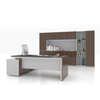 Móveis de escritório modulares L Shape Design Forte Mobilier Home Luxury Executive Desk