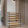 Racks de sapatos de economia de espaço para apartamentos em casa Tamanho personalizado Serviço de OEM de armazenamento de entrada moderna