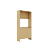 Gabinete de sapatos modular personalizável com sistema de armazenamento de portas para qualquer espaço