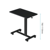 Economizando espaço para cima e para baixo na mesa pneumática de altura ajustável mesa para laptop para mesa ou mesa lateral exagerada