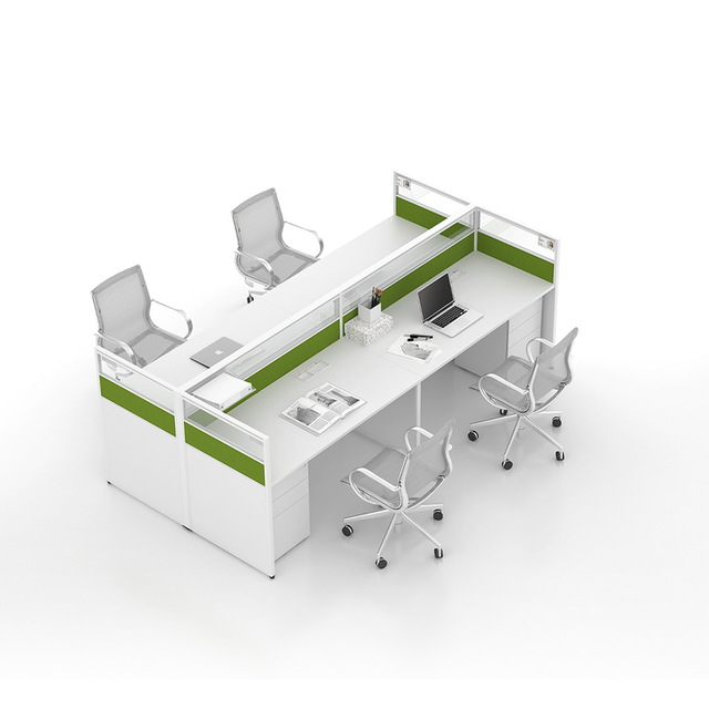 Estação de trabalho ergonômica Simples design de negócios Minimalista Sit Stand Office Desk para uso corporativo