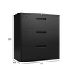 Gabinete de arquivo de metal moderno e elegante Armário de arquivo minimalista de escritório em casa para sala de estudo Hotel Hotel Workspace