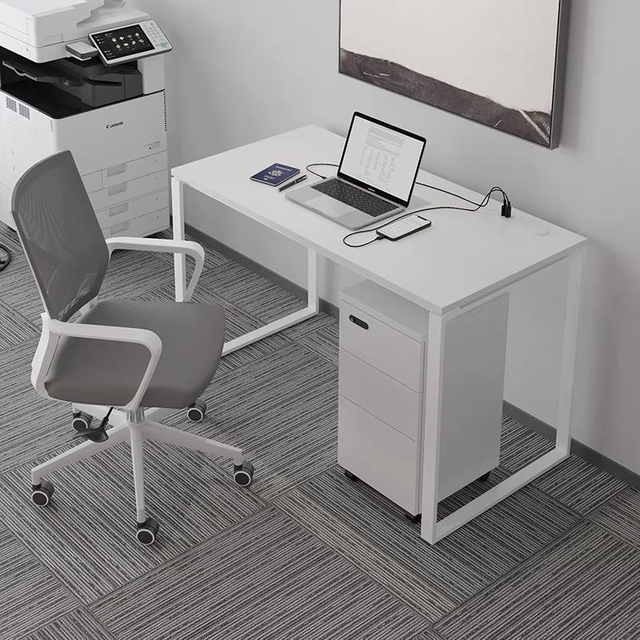Estilo minimalista ergonômico Materiais ecologicamente corretos Estações de trabalho profissionais de escritório e mesas para funcionários