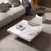 Sala de escritório Faux Marble Top Seldle Couro Standing Storage Função de aço inoxidável