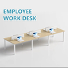 Projetos para aprimorar seu espaço de trabalho profissional, mesa de escritório contemporânea