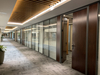 Modular Office Glass Partition System Design personalizável Parede de vidro de alta qualidade para o espaço de trabalho moderno