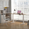 Escritório de altura ajustável ergonômica de pé e descendente para os trabalhadores remotos do escritório em casa e corporativo
