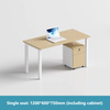 Design minimalista profissional ecológico Eco -mobília ergonômica Escritório de funcionários de funcionários e mesas
