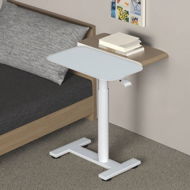 Móveis de escritório comercial para cima e para baixo da mesa de trabalho da mesa de trabalho quarto use pequeno elevador pneumático mesa
