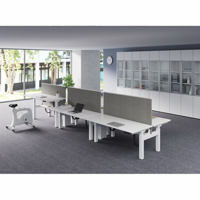 Móveis personalizados feitos para encomendar moderno Modular Office Workstation Staff Work Desk Worker Table para a equipe de consultoria