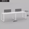 Pedido de partículas elegante e profissional com aparência de coworking minimalista de escritório de escritório