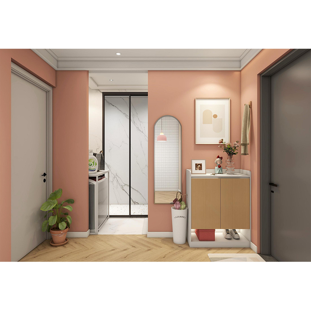 Economia de espaço Gabinete de organizador de sapatos moderno para armazenamento de entrada de apartamentos