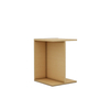 Mesa de café de madeira minimalista personalizada para pequenas salas de estar e moradores modernos de apartamentos