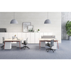 Móveis de personalização comercial Móveis de madeira quadro de cubículos Office Staff Desk Set