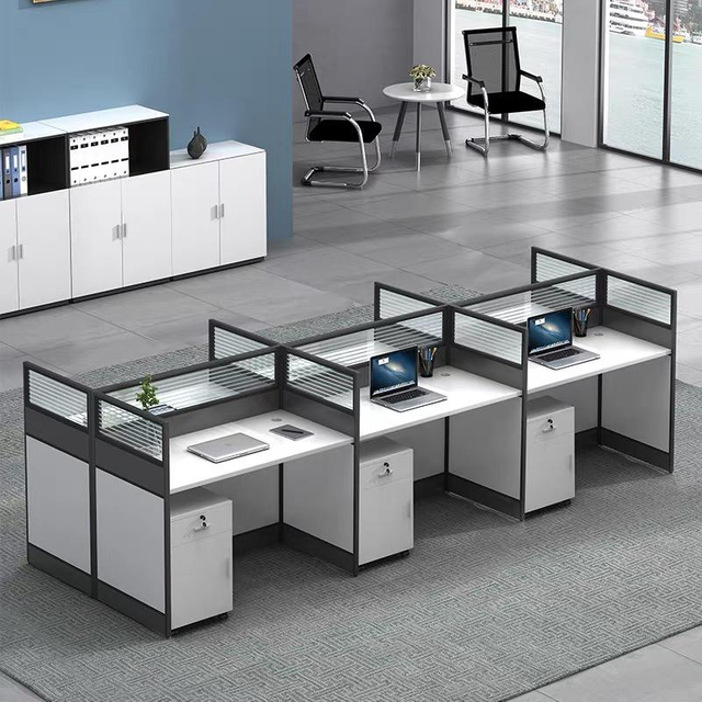 Funcionários profissionais minimalistas, mesa de escritório anti-fadiga ergonômica para o tapete em pé de equipe incluiu uma mesa de trabalho