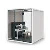 Cabine de isolamento de som profissional personalizado para o instrumento de instrumentos da escola de música, Treinamento Vocal Treinamento Acoustic Pod Studio