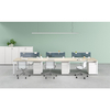 Fabricante de saída de fábrica personalizável Design de escritório moderno Design de estação de trabalho modular
