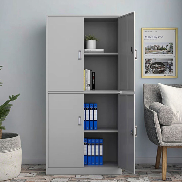 Estrutura resistente 0,5 mm 0,35 mm de armário de aço de aço de aço de aço de aço de aço de arquivo de arquivo para organização de escritório em casa