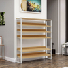 Racks de sapatos de economia de espaço para apartamentos em casa Tamanho personalizado Serviço de OEM de armazenamento de entrada moderna