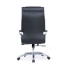 Backrest de couro e mecanismo de altura ajustável Cadeira ergonômica para salvar espaço para estações de trabalho compactas