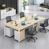 Design minimalista profissional ecológico Eco -mobília ergonômica Escritório de funcionários de funcionários e mesas