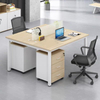 Design minimalista profissional ecológico Eco -mobília ergonômica Escritório de funcionários de funcionários e mesas