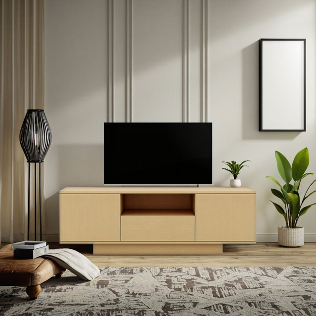 TV minimalista para pequenos apartamentos design moderno elegante com armazenamento