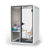 POD de privacidade instantânea para o Open Space Office apresenta poder de ventilação e luz LED para sessões de trabalho sem costura