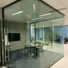 Novel Design Office Building Building Factory Explosão e à prova de som Partição de vidro temperado panorâmico à prova de som