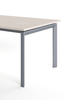 Materiais padrão de fábrica de madeira com quadro de aço da mesa da mesa de conferência Mesa