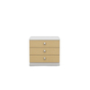 Minimalista Bedroom Mesa de cabeceira moderna elegante para pequenos espaços