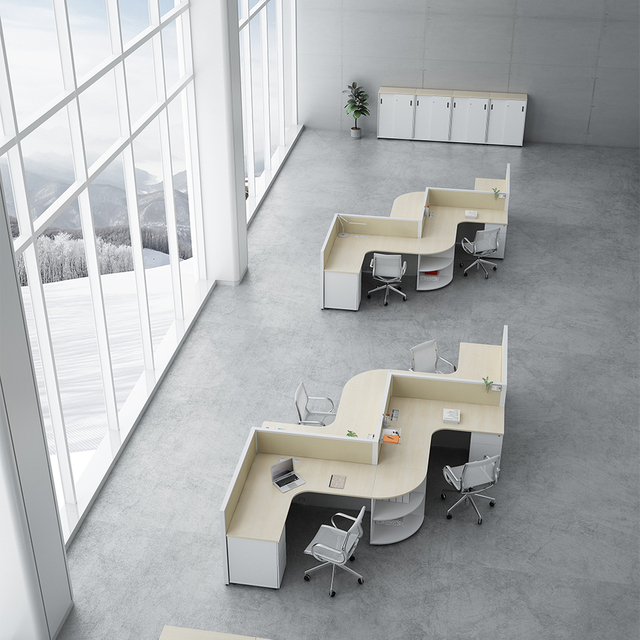 Minimalista 3 6 9 Mesa de mesa contemporânea de madeira para espaço de trabalho profissional e administração escolar