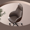 Design elegante estofamento de luxo executivo de negócios Cadeira giratória de couro para escritórios corporativos