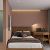 Apartamento Completo Móveis de madeira Conjunto de armazenamento Armário de sapato Rack Cama de guarda