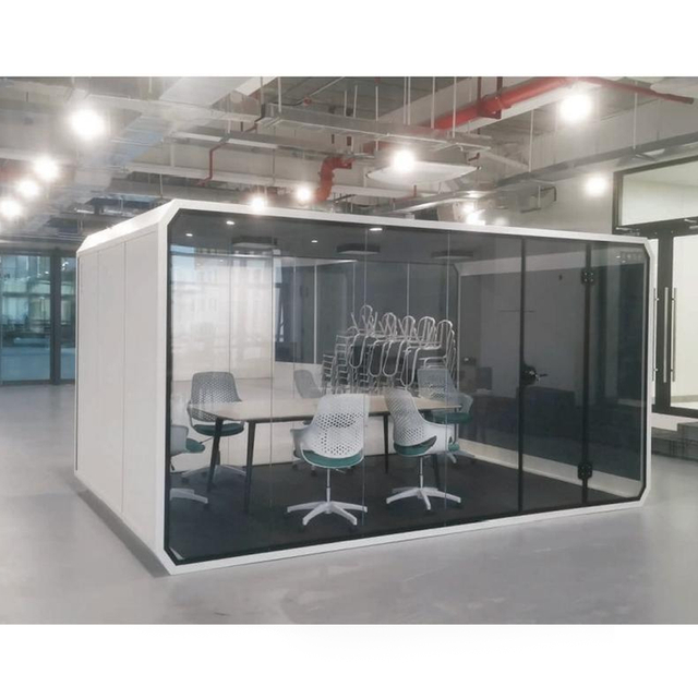 Câmara de isolamento de áudio ventilada com 30 ± 5dB de controle de ruído E0 padrão para estúdios profissionais de streaming