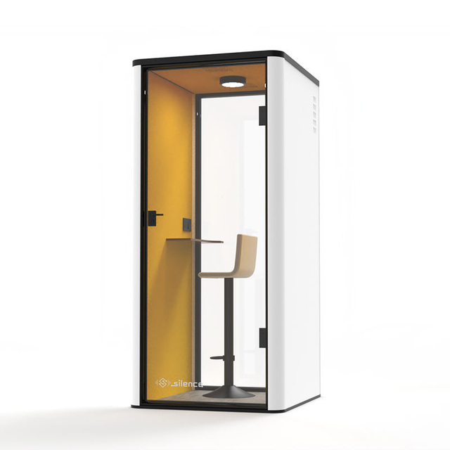 Booth, com isolamento de som modular, cabine profissional à prova de som para streaming virtual e chamadas de conferência