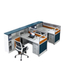 Direto de Factory Wooden Painel Furniture Computer Desk One Senter Staff, mesa de escritório