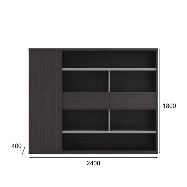 Móveis modulares personalizados Personal ou E0 Certificado de alta densidade Partícula Office School School Apartamento Gabinete de arquivo