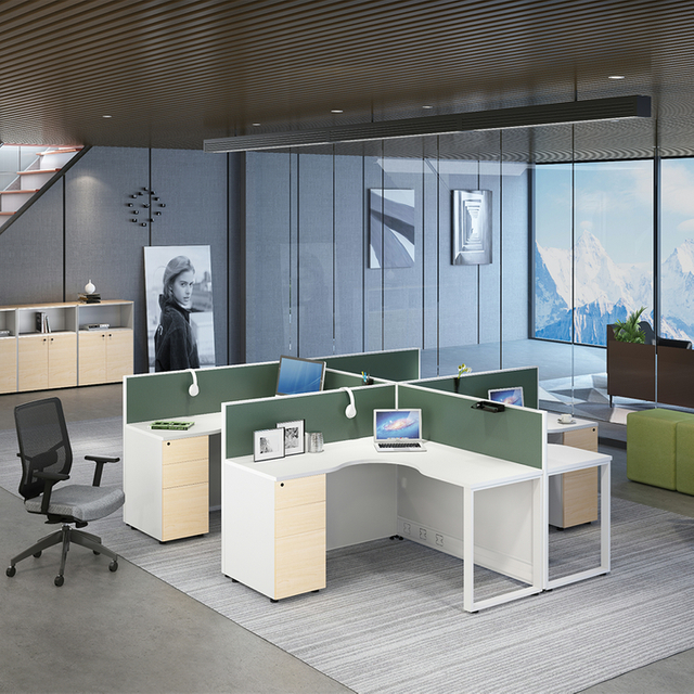 Design ergonômico Materiais ecológicos Uso profissional Minimalist Staffis de equipe de trabalho e mesas