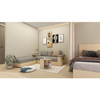 Tabelas de nidificação compactas sob medida com superfície lisa e design leve para apartamentos de estúdio e amantes minimalistas