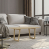 Sala de estar moderna simples mesa de chá moderna mesa de café, mesa de chá de madeira para pequenos apartamentos para uso em casa