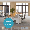 Up e descendente Desk Smart Desk Smart 3 Seção elétrica Ajusta ajustável no banco de trabalho Ergonomicstation