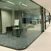 Novel Design Office Building Building Factory Explosão e à prova de som Partição de vidro temperado panorâmico à prova de som